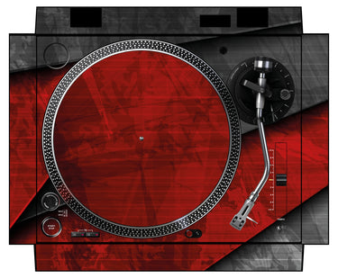 Pioneer DJ PLX 500 Skin Steelay Red